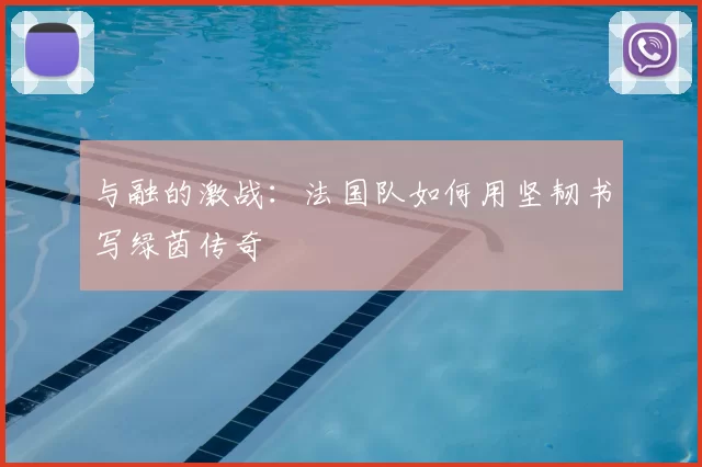 与融的激战:法国队如何用坚韧书写绿茵传奇