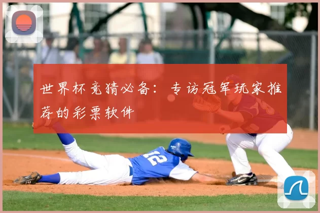 世界杯竞猜必备:专访冠军玩家推荐的彩票软件